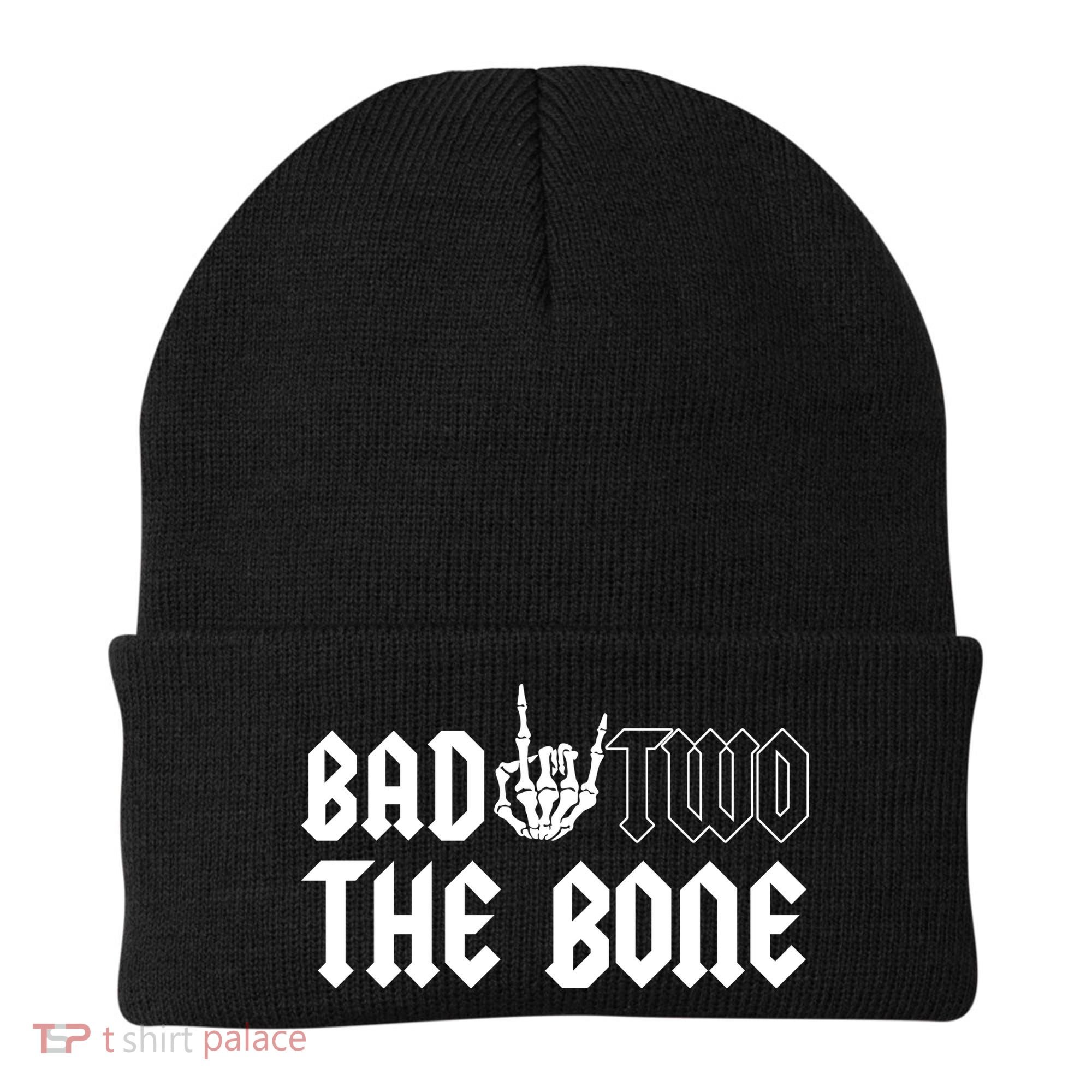 2nd Birthday Bad Two The Bone Party Beanie