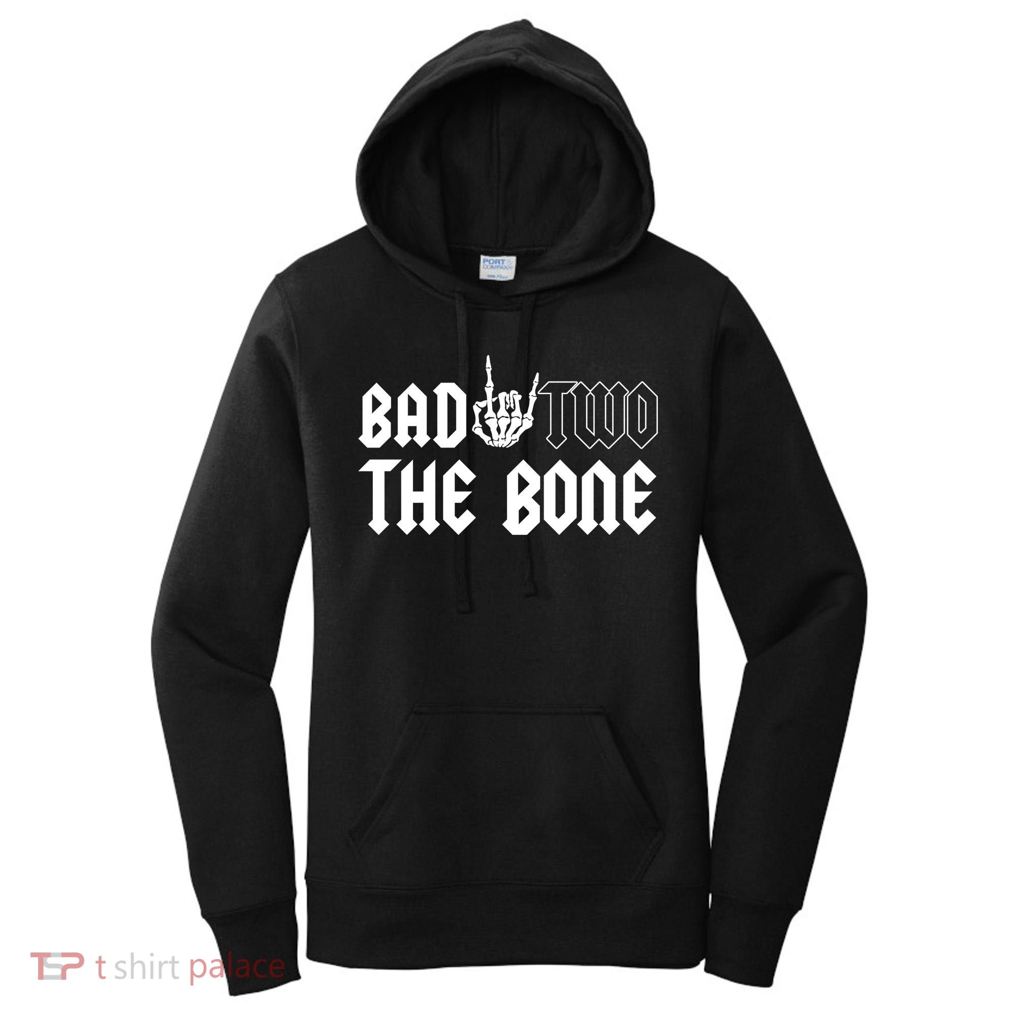 2nd Birthday Bad Two The Bone Party Women's Hoodie