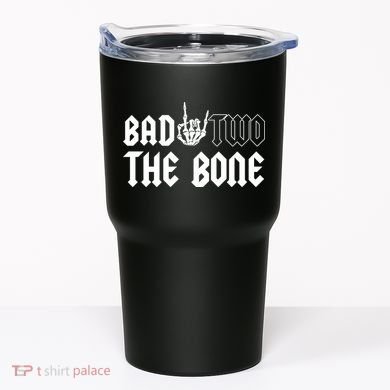2nd Birthday Bad Two The Bone Party Tumbler