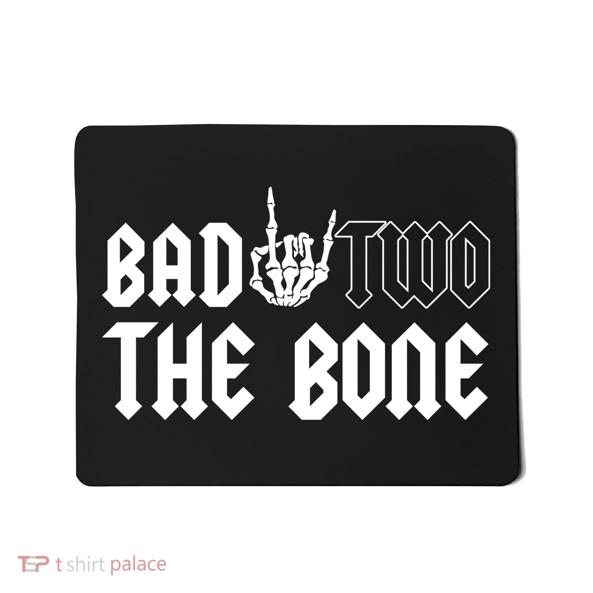 2nd Birthday Bad Two The Bone Party Mousepad