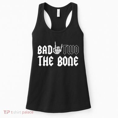 2nd Birthday Bad Two The Bone Party Women's Tank Top