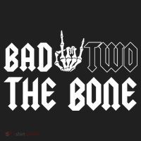 2nd Birthday Bad Two The Bone Party Hat thumb 2
