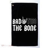 2nd Birthday Bad Two The Bone Party Golf Towel thumb 0