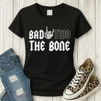 2nd Birthday Bad Two The Bone Party Women's T-Shirt thumb 3