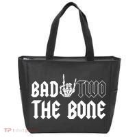 2nd Birthday Bad Two The Bone Party Tote Bag thumb 0