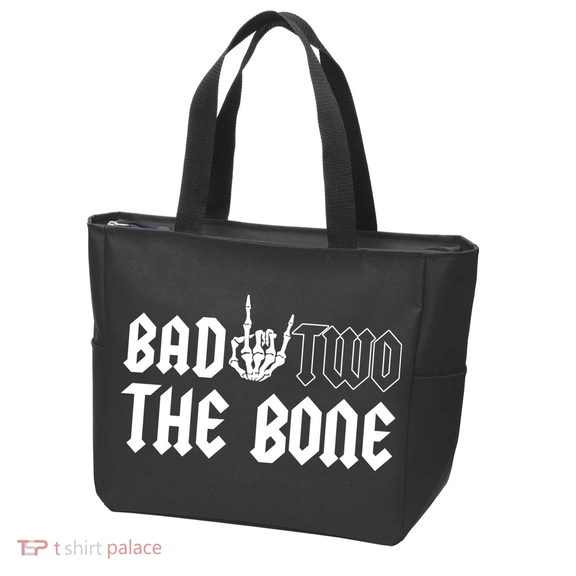 2nd Birthday Bad Two The Bone Party Tote Bag