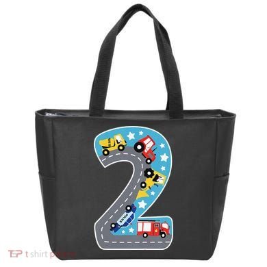 2nd Birthday Car Carpet 2 Year Old Car Gift Tote Bag