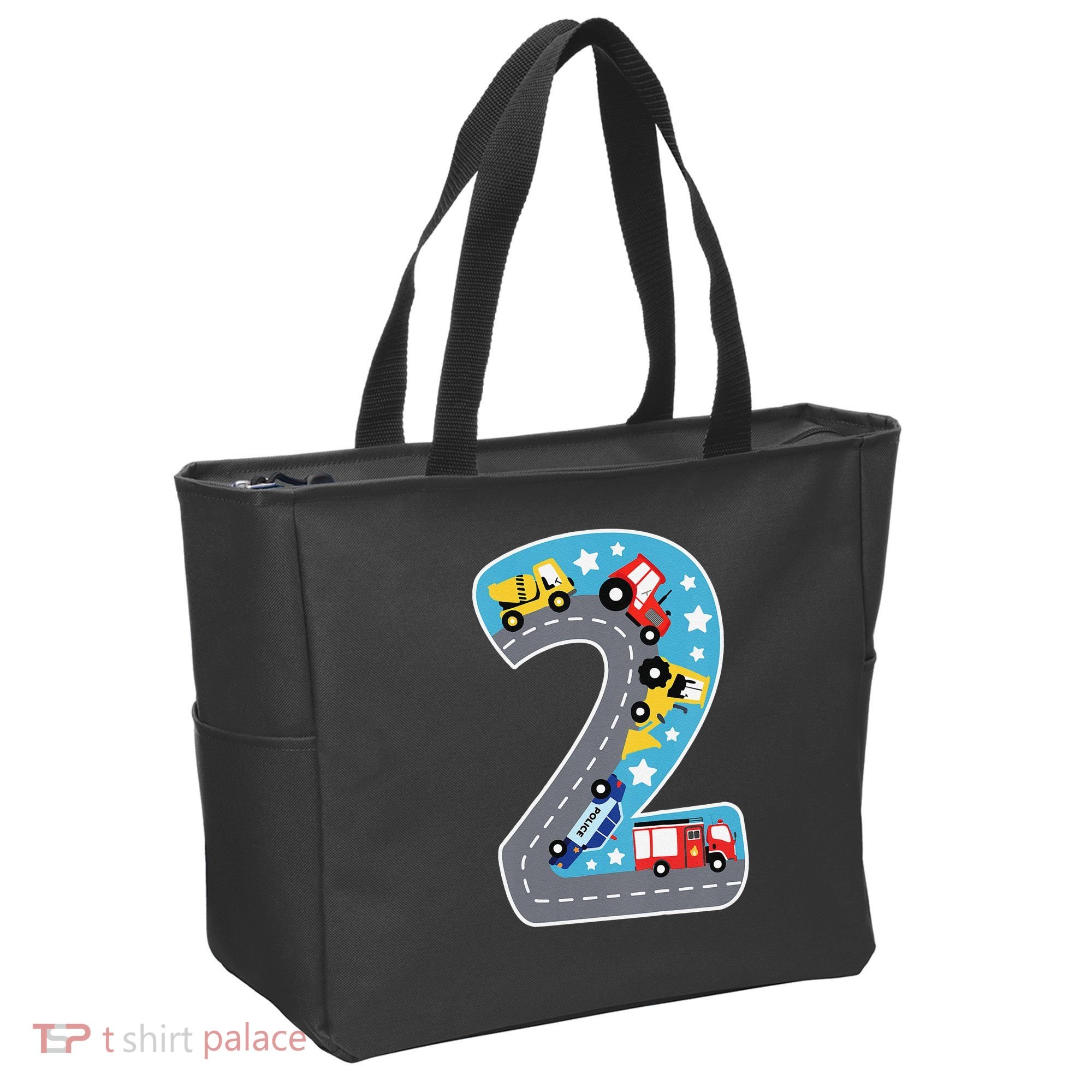 2nd Birthday Car Carpet 2 Year Old Car Gift Tote Bag