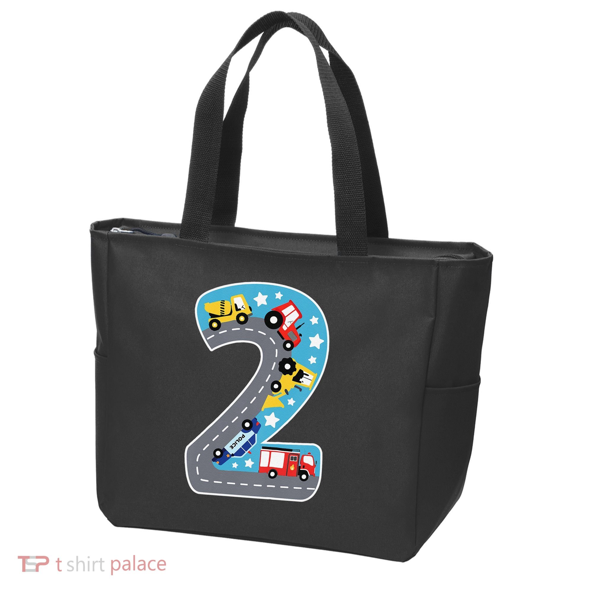 2nd Birthday Car Carpet 2 Year Old Car Gift Tote Bag