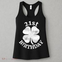 21st Birthday Funny St. Patricks Day Party Beer Gift Women's Tank Top thumb 3