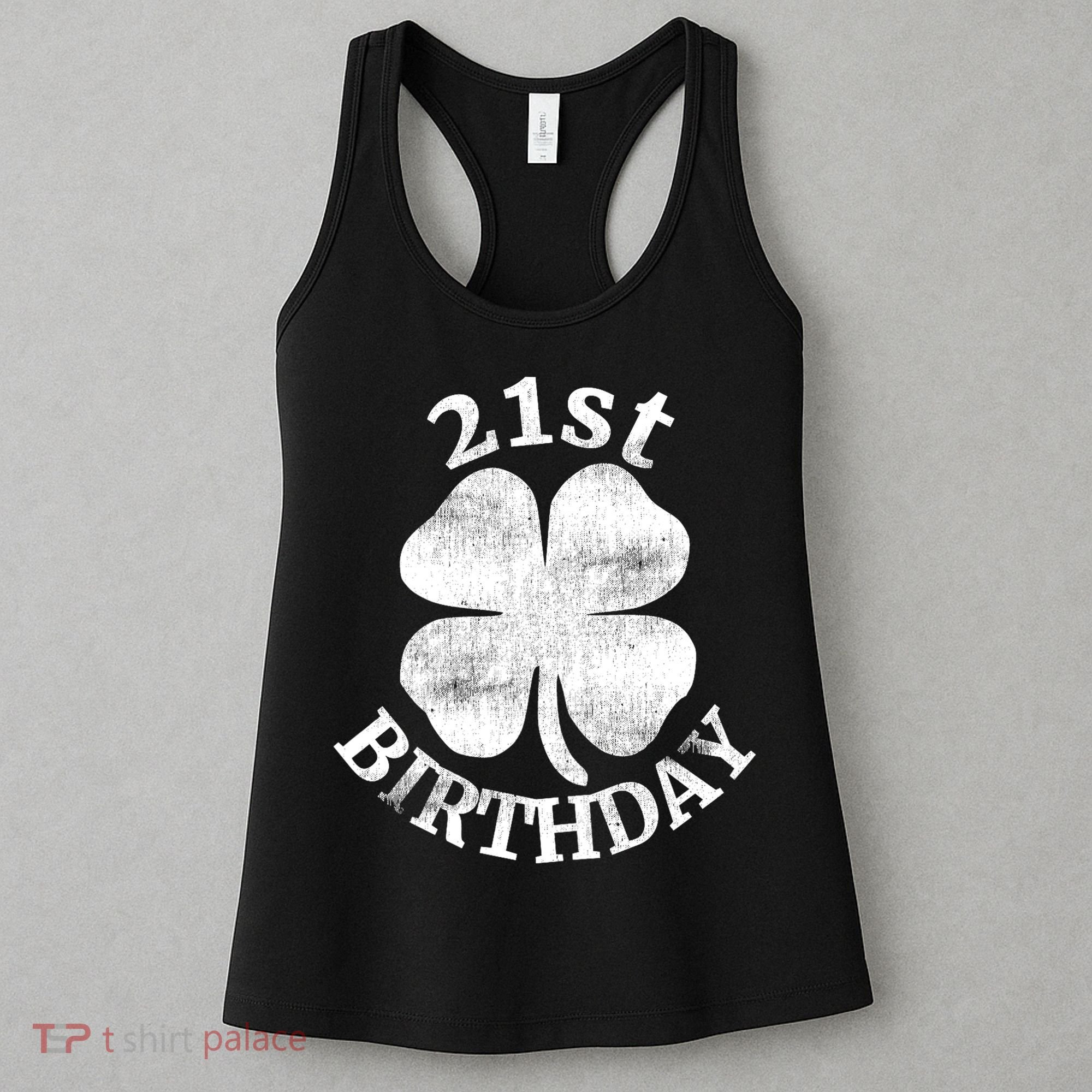 21st Birthday Funny St. Patricks Day Party Beer Gift Women's Tank Top