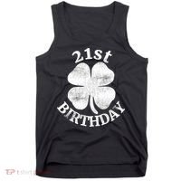 21st Birthday Funny St. Patricks Day Party Beer Gift Tank Top thumb 0