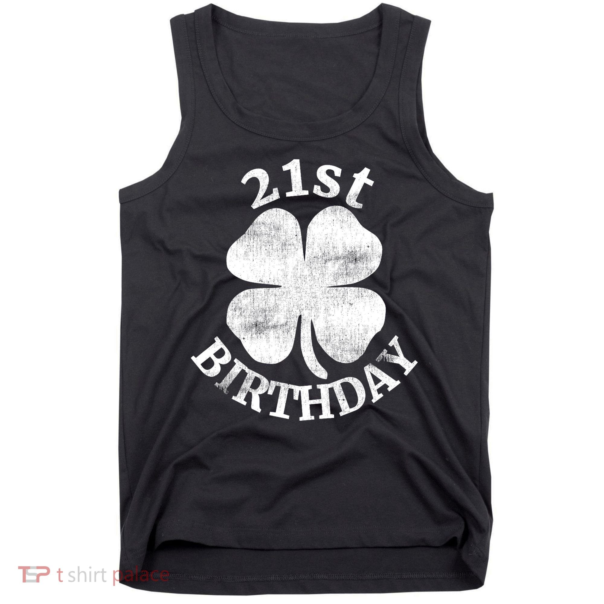 21st Birthday Funny St. Patricks Day Party Beer Gift Tank Top