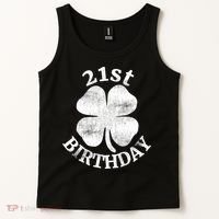 21st Birthday Funny St. Patricks Day Party Beer Gift Tank Top thumb 2