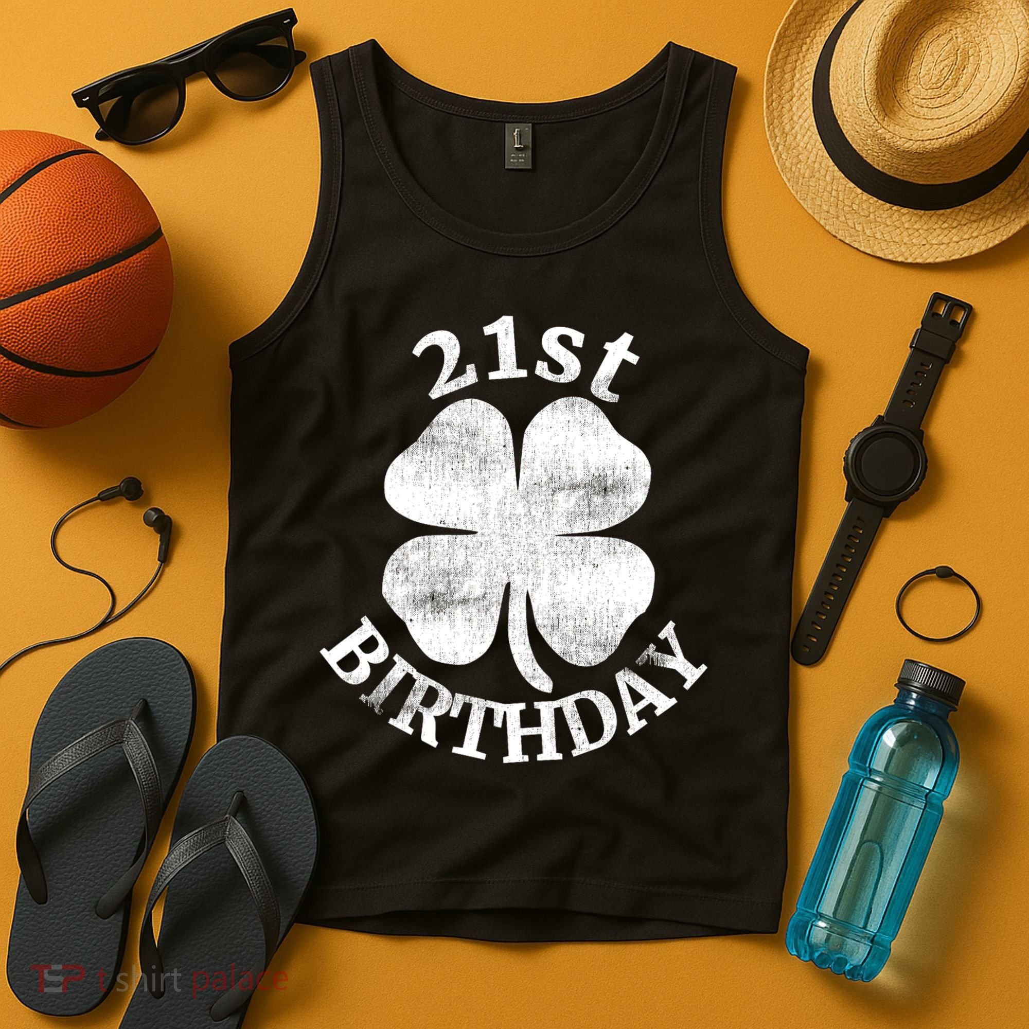 21st Birthday Funny St. Patricks Day Party Beer Gift Tank Top