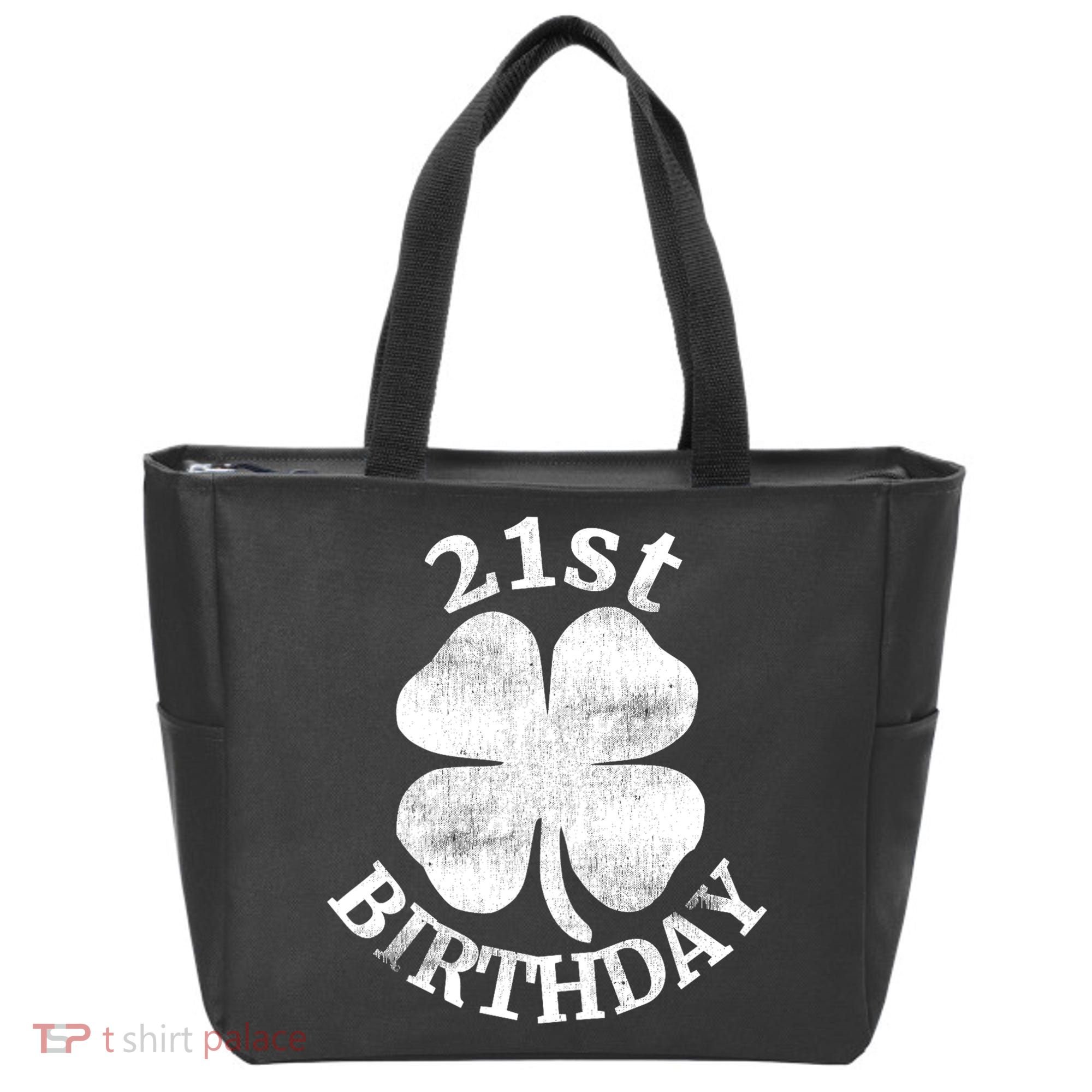 21st Birthday Funny St. Patricks Day Party Beer Gift Tote Bag