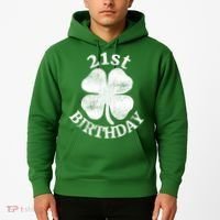 21st Birthday Funny St. Patricks Day Party Beer Gift Hoodie thumb 2
