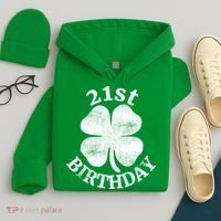 21st Birthday Funny St. Patricks Day Party Beer Gift Hoodie thumb 4