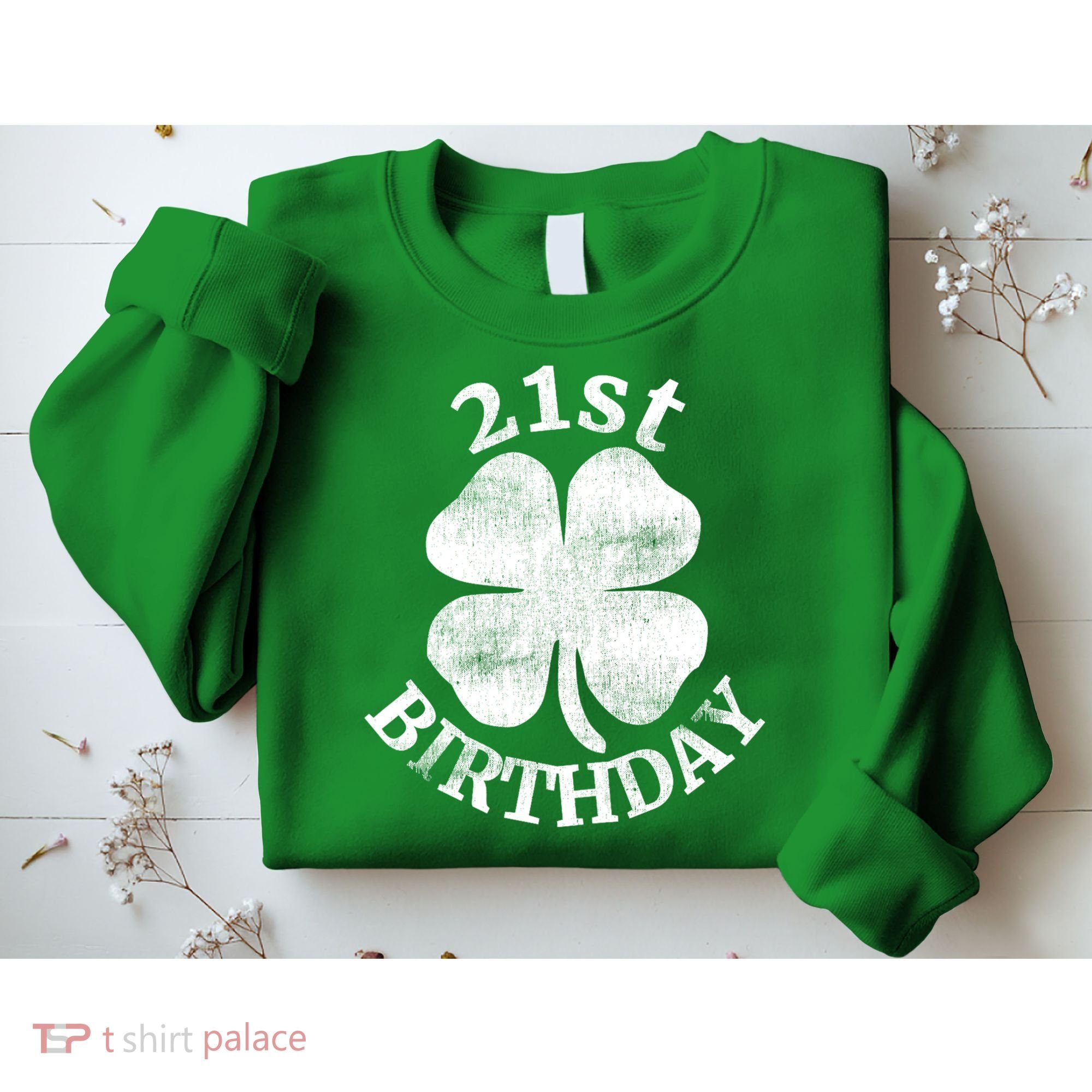 21st Birthday Funny St. Patricks Day Party Beer Gift Sweatshirt