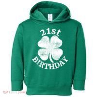 21st Birthday Funny St. Patricks Day Party Beer Gift Toddler Hoodie thumb 0