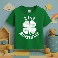 21st Birthday Funny St. Patricks Day Party Beer Gift Toddler T-Shirt thumb 3