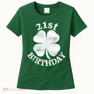 21st Birthday Funny St. Patricks Day Party Beer Gift Women's T-Shirt