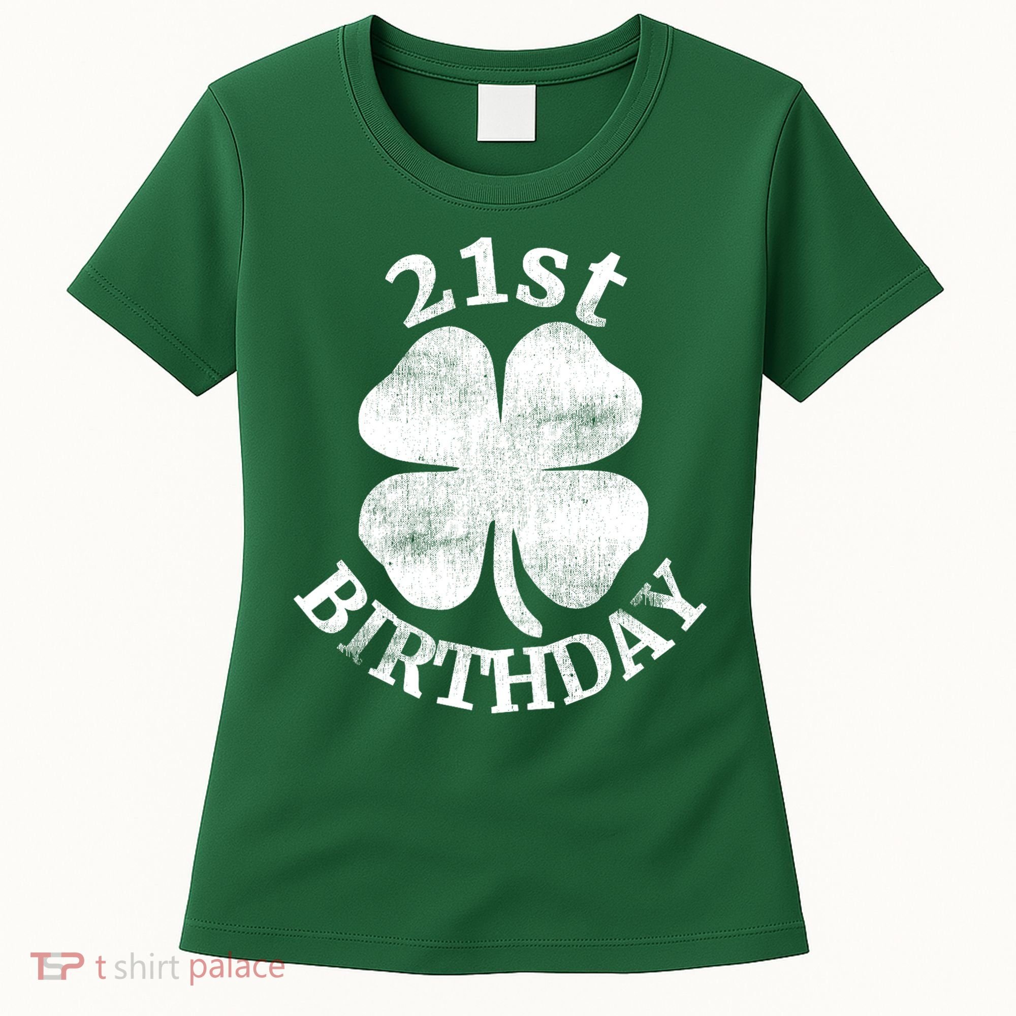 21st Birthday Funny St. Patricks Day Party Beer Gift Women's T-Shirt