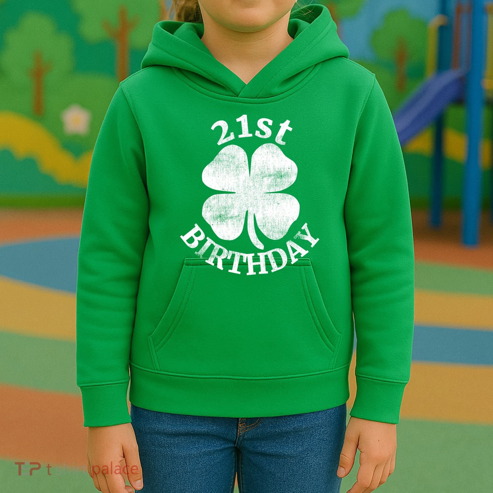 21st Birthday Funny St. Patricks Day Party Beer Gift Kids Hoodie