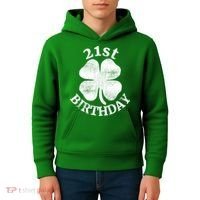 21st Birthday Funny St. Patricks Day Party Beer Gift Kids Hoodie thumb 4
