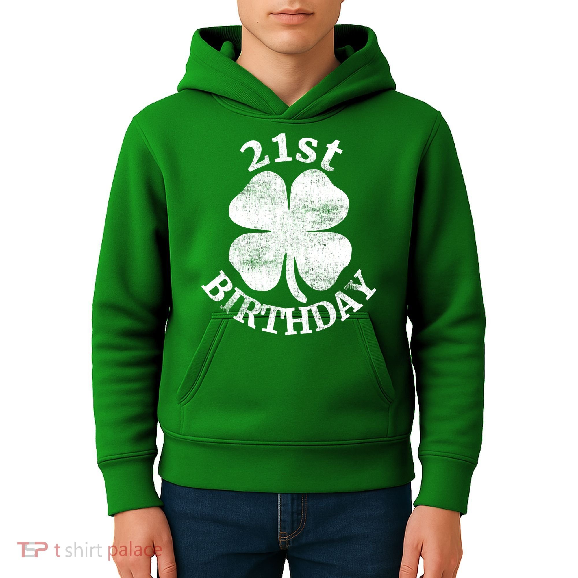 21st Birthday Funny St. Patricks Day Party Beer Gift Kids Hoodie