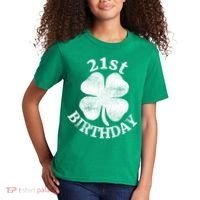 21st Birthday Funny St. Patricks Day Party Beer Gift Kids T-Shirt thumb 2