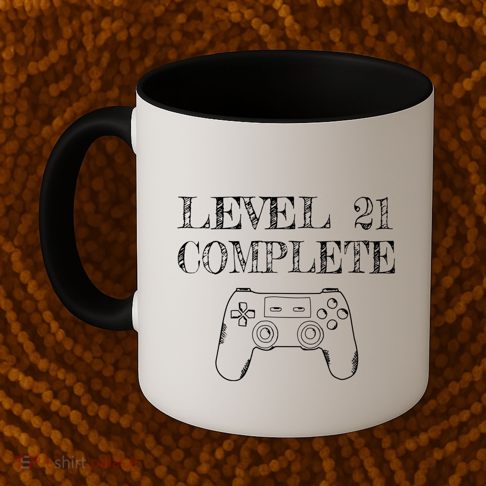 21st Birthday Gaming Level 21 Complete Coffee Mug
