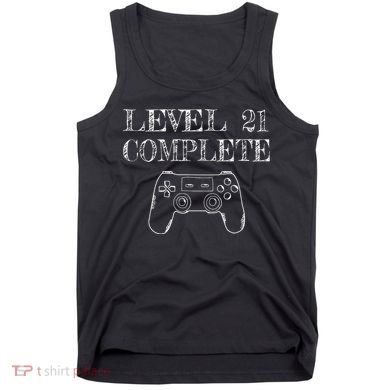 21st Birthday Gaming Level 21 Complete Tank Top
