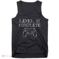 21st Birthday Gaming Level 21 Complete Tank Top thumb 0