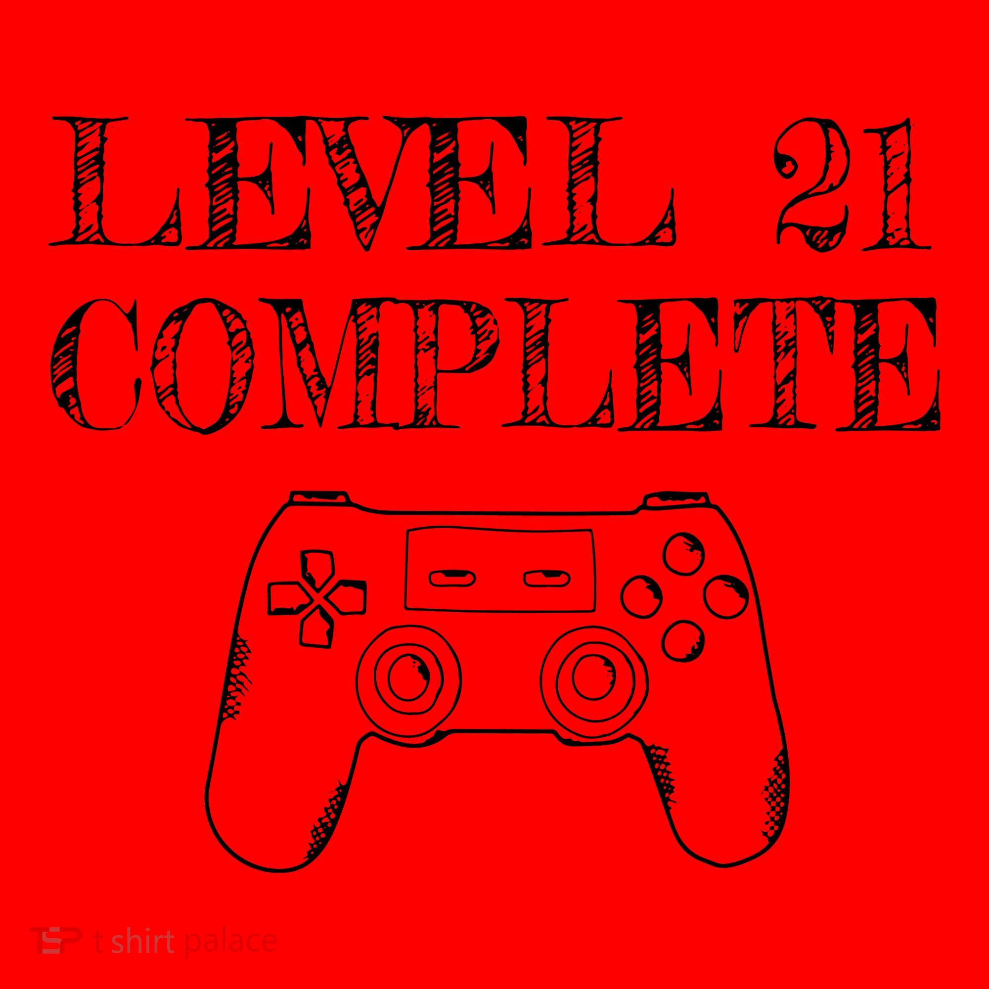 21st Birthday Gaming Level 21 Complete Santa Hat