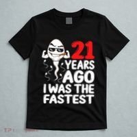 21st Birthday Gag Dress 21 Years Ago I Was The Fastest Funny T-Shirt thumb 5