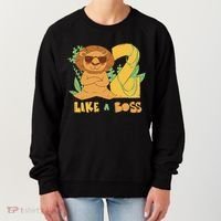 2nd Birthday Like A Boss Lion Cute Gift Women's Sweatshirt thumb 0