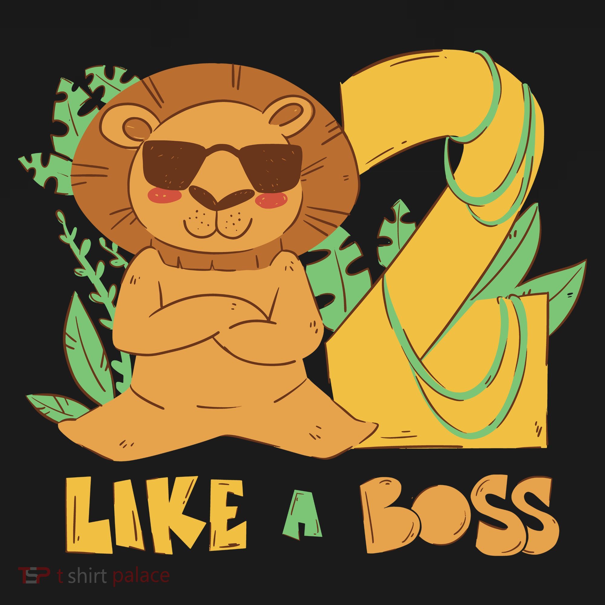 2nd Birthday Like A Boss Lion Cute Gift Backpack