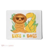 2nd Birthday Like A Boss Lion Cute Gift Mousepad thumb 0