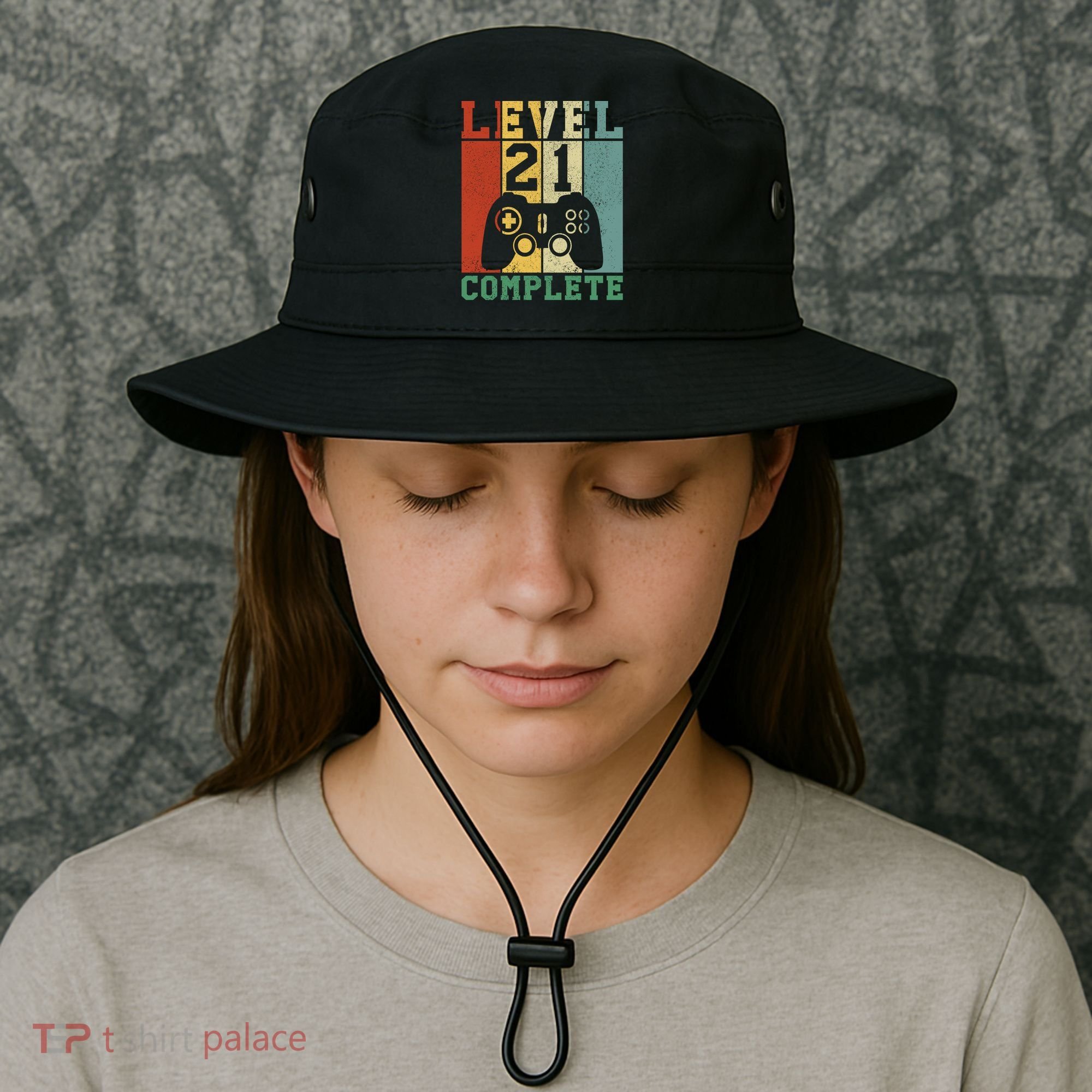 21 Birthday Level 21 Complete Meaningful Gift Bucket Hat