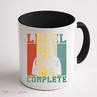 21 Birthday Level 21 Complete Meaningful Gift Coffee Mug back
