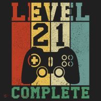 21 Birthday Level 21 Complete Meaningful Gift Golf Towel thumb 3