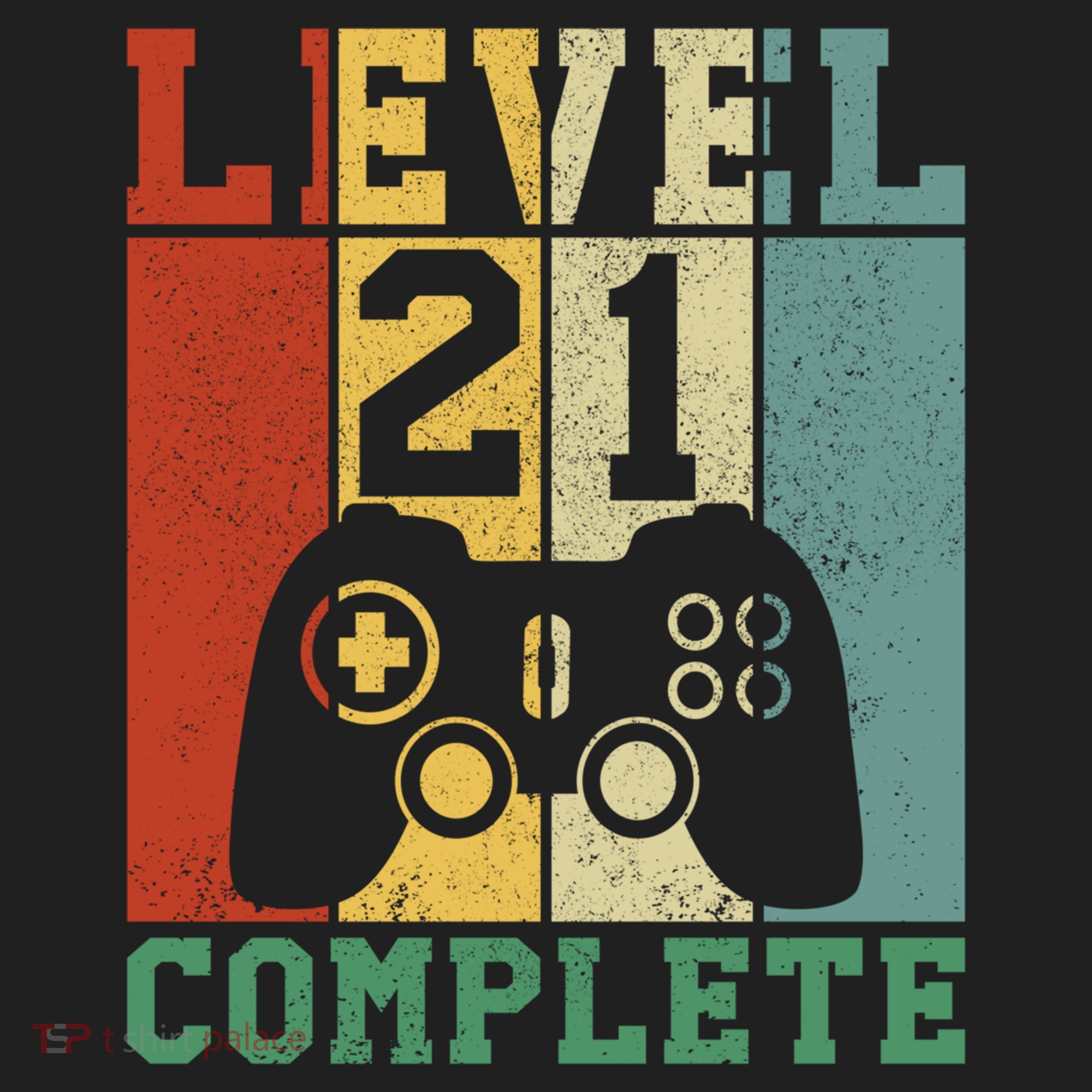 21 Birthday Level 21 Complete Meaningful Gift Golf Towel