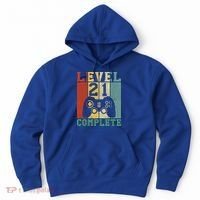 21 Birthday Level 21 Complete Meaningful Gift Hoodie thumb 0
