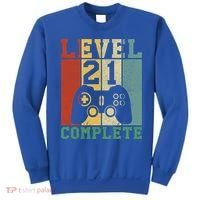 21 Birthday Level 21 Complete Meaningful Gift Sweatshirt thumb 0