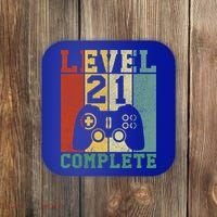 21 Birthday Level 21 Complete Meaningful Gift Coaster thumb 0