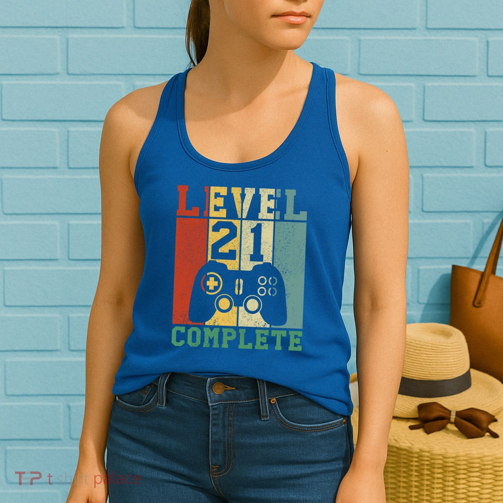 21 Birthday Level 21 Complete Meaningful Gift Women's Tank Top