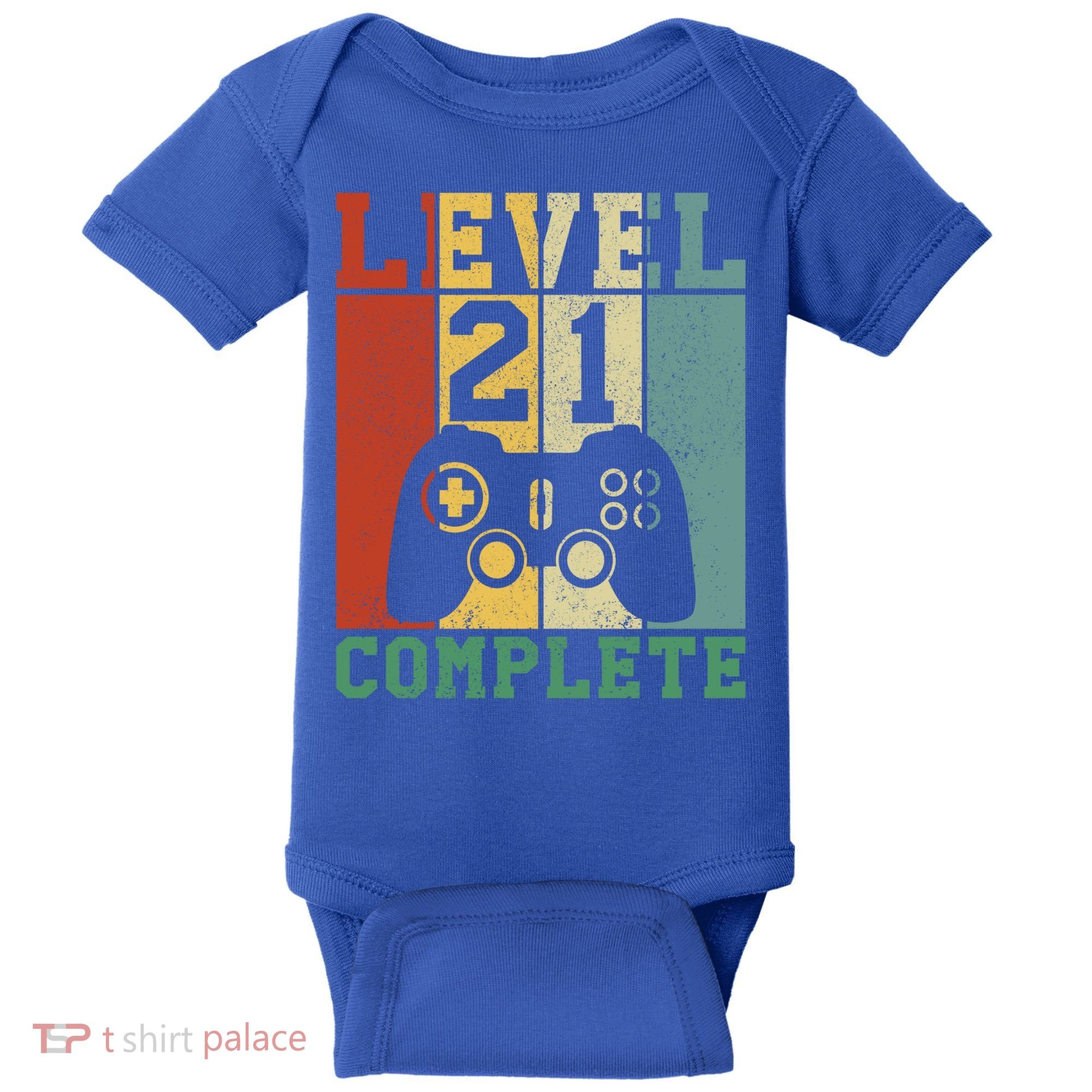 21 Birthday Level 21 Complete Meaningful Gift Baby Bodysuit