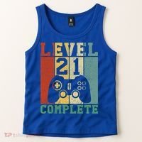 21 Birthday Level 21 Complete Meaningful Gift Tank Top thumb 2