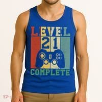 21 Birthday Level 21 Complete Meaningful Gift Tank Top thumb 3